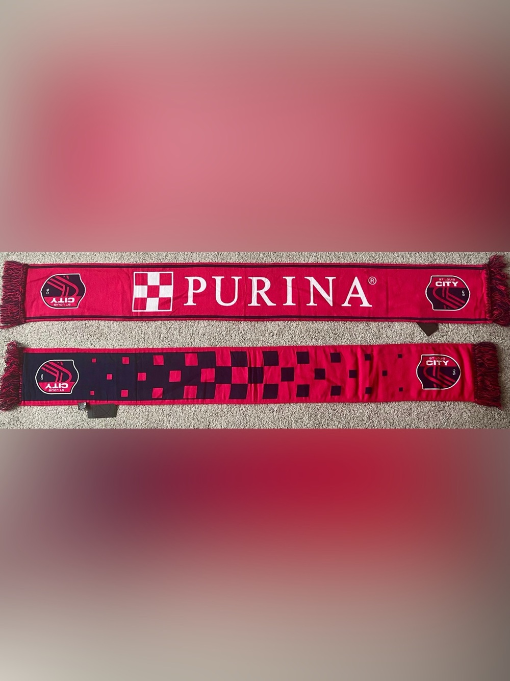 St Louis City SC Purina Soccer Scarf